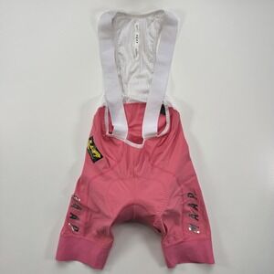 MAAP X Bleach Team Bib Evo Made in Italy Cycling Shorts Pink Stretch Mens Medium
